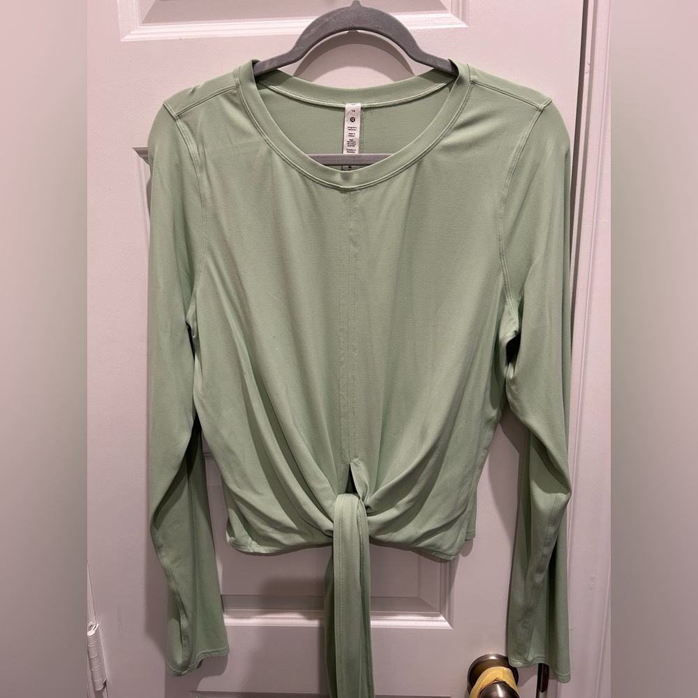 Lululemon time to restore nulu long sleeve top